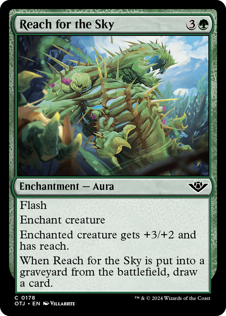 Reach for the Sky (OTJ-178) - Outlaws of Thunder Junction Foil [Common]