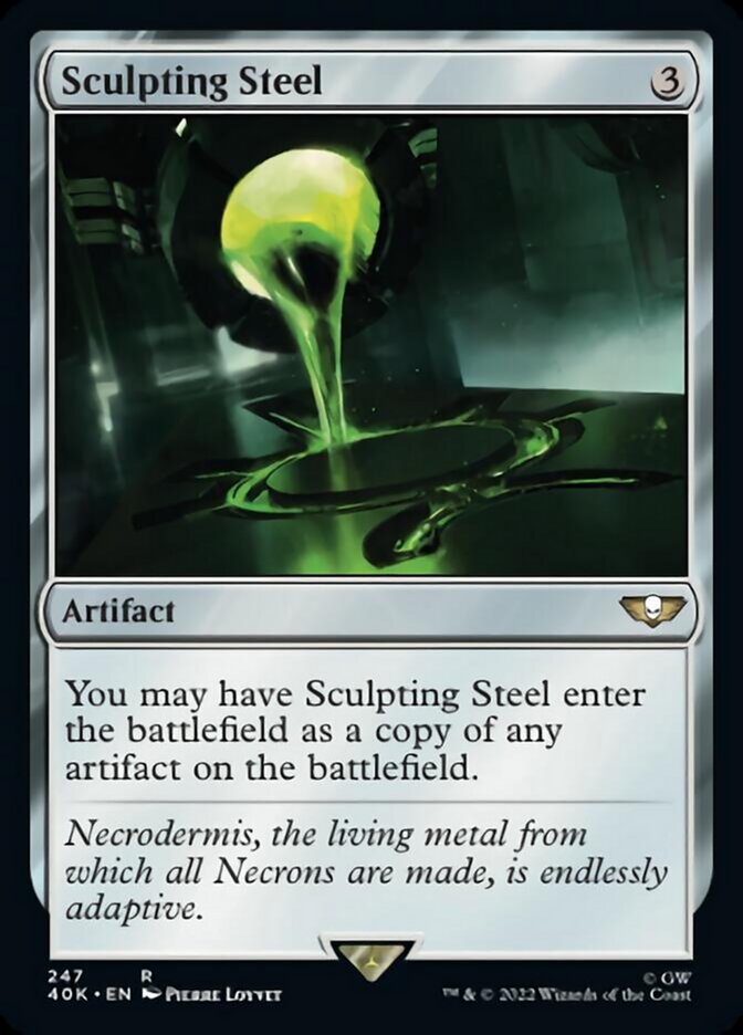 Sculpting Steel (40K-247) - Warhammer 40,000 Commander [Rare]