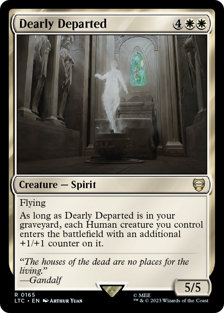 Dearly Departed (LTC-165) - Tales of Middle-earth Commander [Rare]