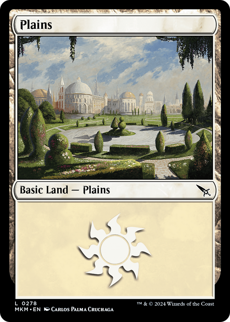 Plains (MKM-278) - Murders at Karlov Manor Foil [Common]
