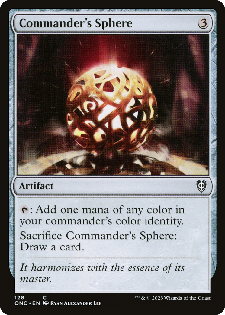 Commander's Sphere (ONC-128) - Phyrexia: All Will Be One Commander [Common]