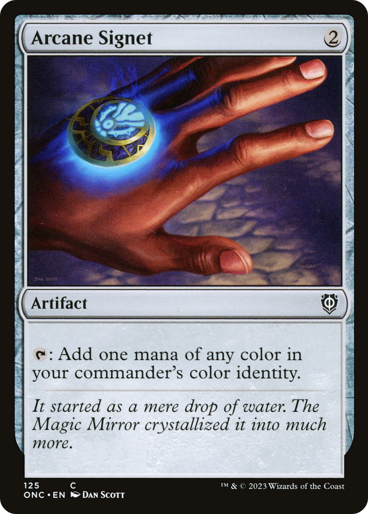 Arcane Signet (ONC-125) - Phyrexia: All Will Be One Commander [Common]