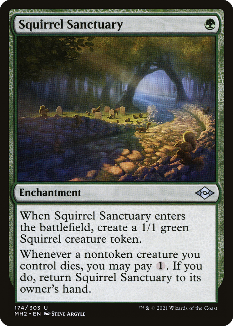 Squirrel Sanctuary (MH2-174) - Modern Horizons 2 [Uncommon]
