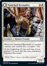 Panicked Bystander // Cackling Culprit (VOW-028) - Innistrad: Crimson Vow: (Double Faced Transform) [Uncommon]