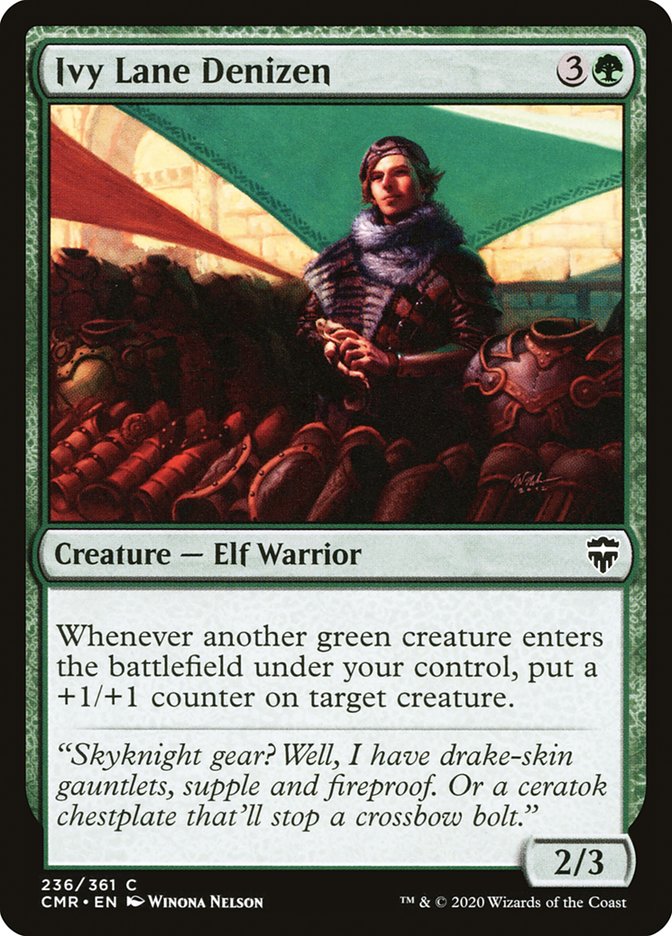 Ivy Lane Denizen (CMR-236) - Commander Legends [Common]