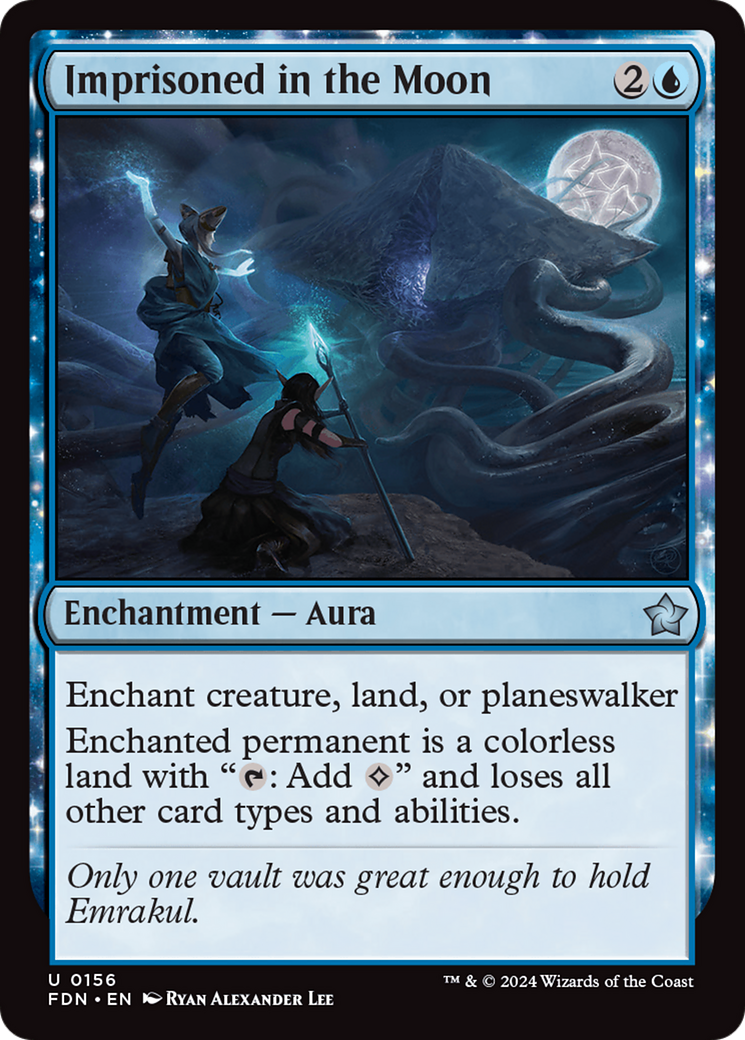Imprisoned in the Moon (FDN-156) - Foundations [Uncommon]