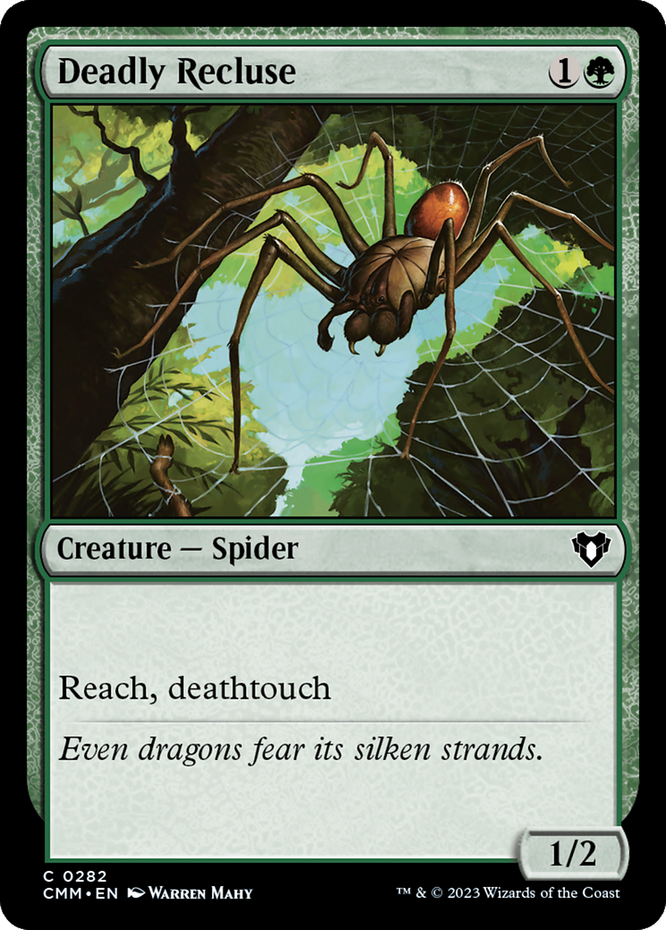 Deadly Recluse (CMM-282) - Commander Masters [Common]