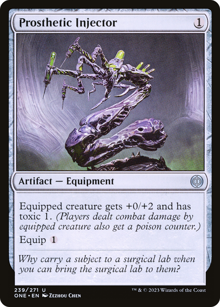 Prosthetic Injector (ONE-239) - Phyrexia: All Will Be One [Uncommon]