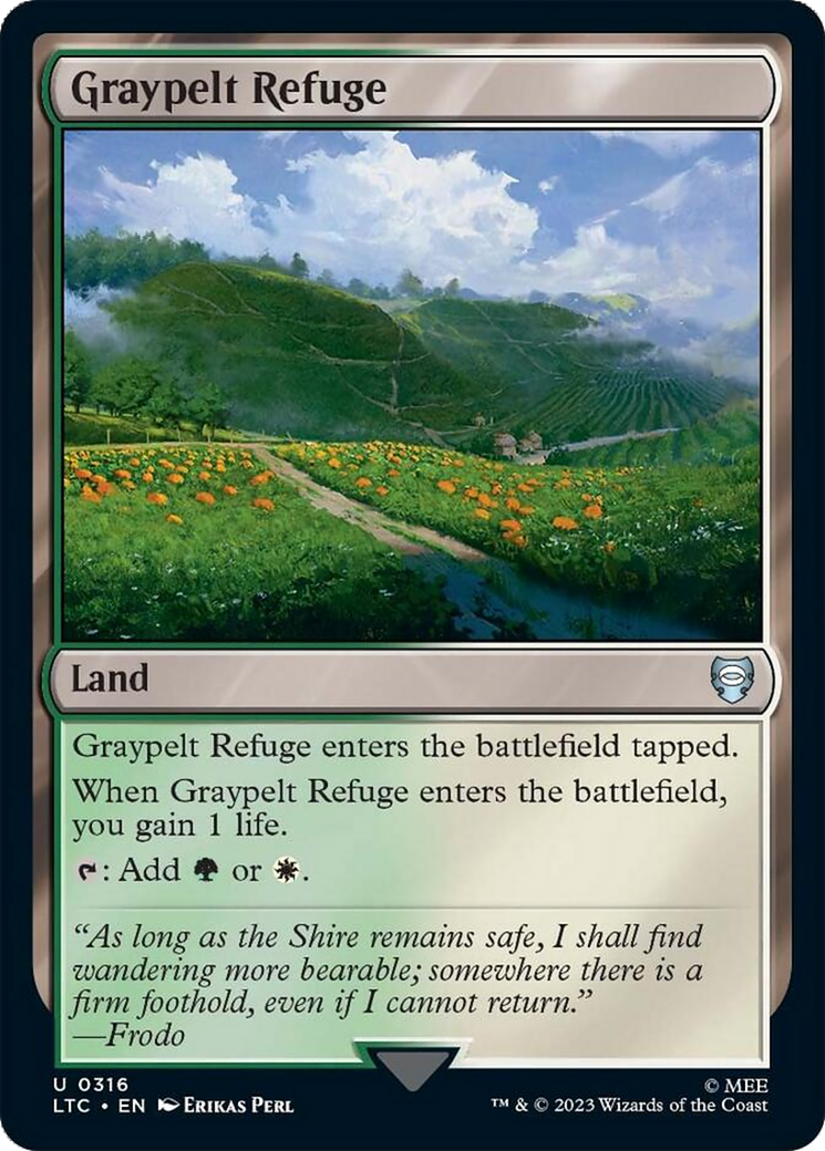 Graypelt Refuge (LTC-316) - Tales of Middle-earth Commander [Uncommon]