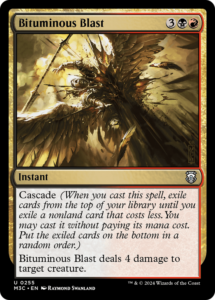 Bituminous Blast (M3C-255) - Modern Horizons 3 Commander Foil [Uncommon]