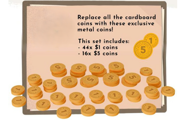 Manhattan Project: Energy Empire & Metal Coins (Kickstarter)