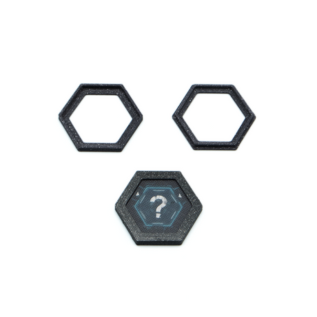 BGExpansions - Nemesis & Nemesis: Lockdown: Exploration Token Shields / Protectors (30 Pieces)