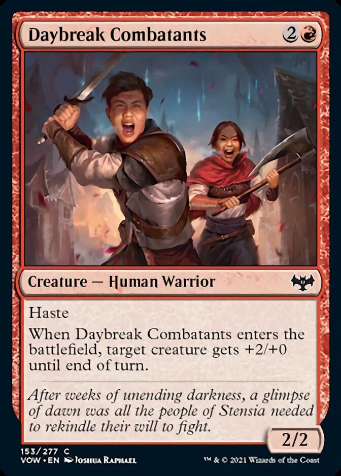 Daybreak Combatants (VOW-153) - Innistrad: Crimson Vow [Common]
