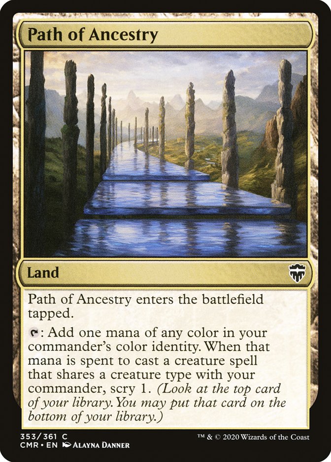 Path of Ancestry (CMR-353) - Commander Legends [Common]