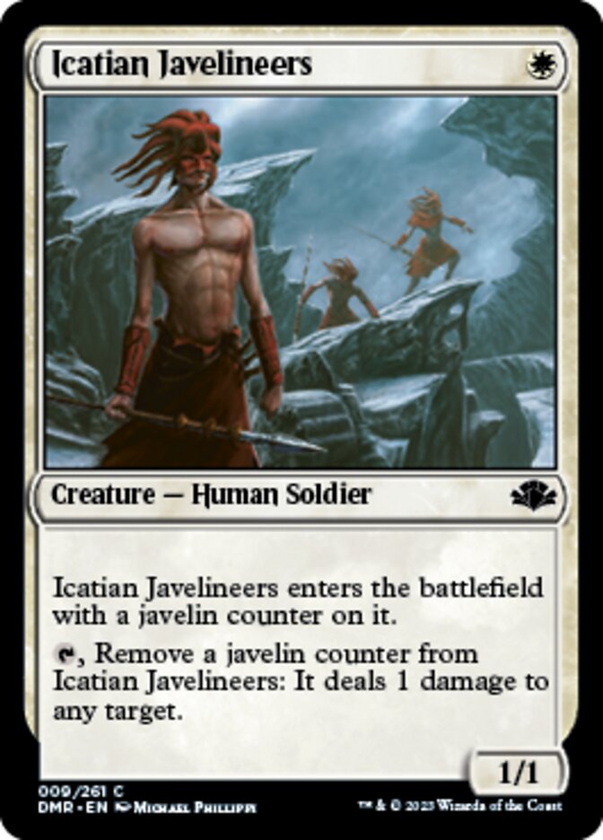 Icatian Javelineers (DMR-009) - Dominaria Remastered [Common]