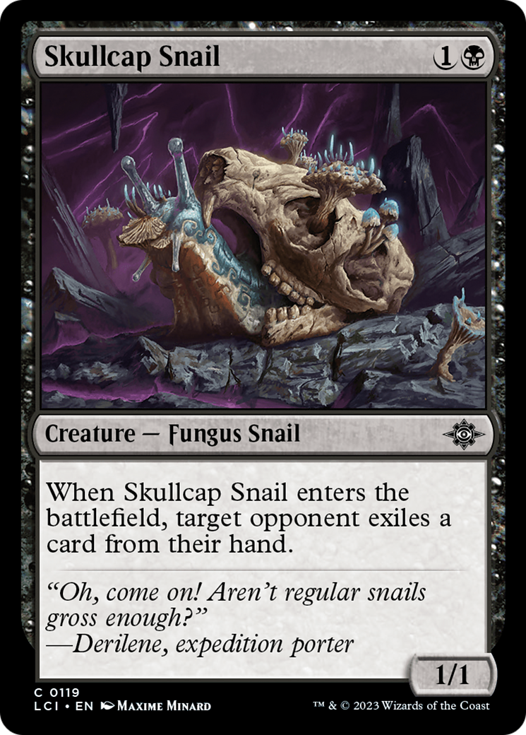 Skullcap Snail (LCI-119) - The Lost Caverns of Ixalan [Common]