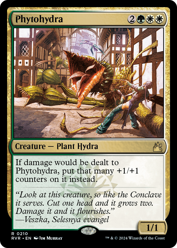Phytohydra (RVR-210) - Ravnica Remastered [Rare]