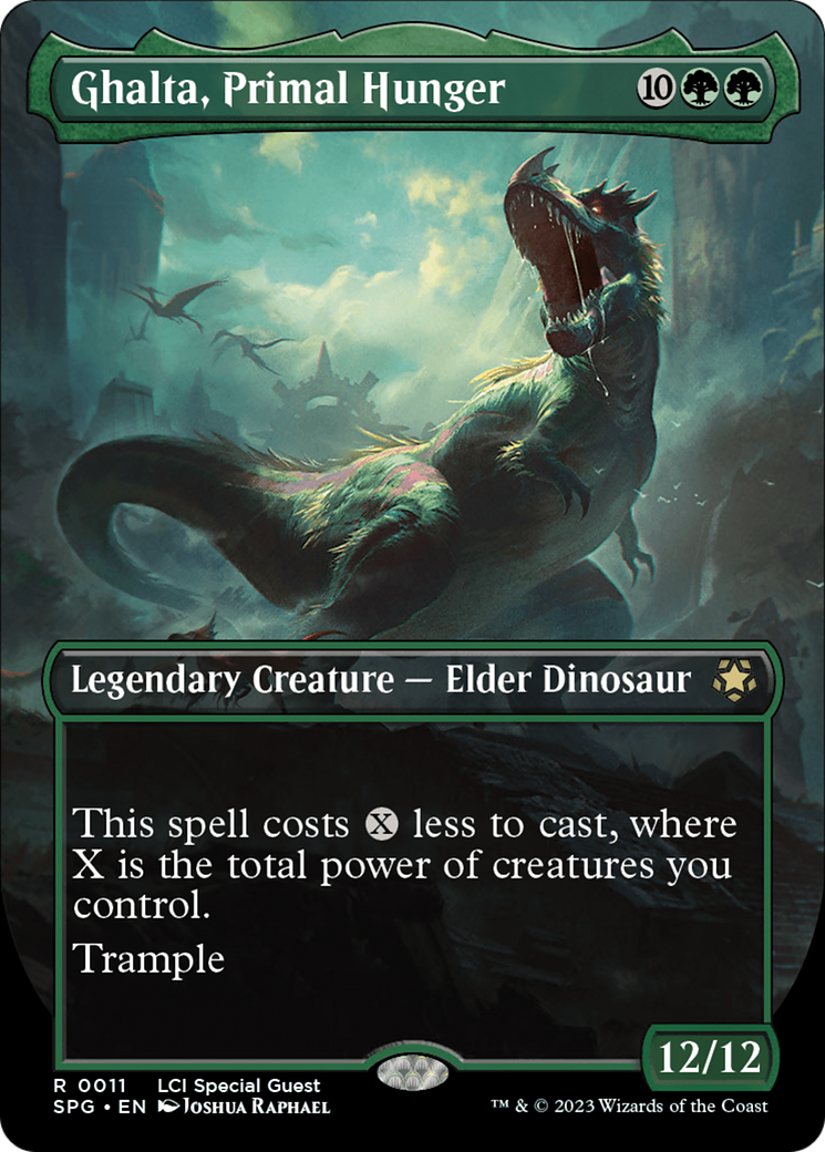Ghalta, Primal Hunger (SPG-011) - Special Guests (Borderless) [Rare]