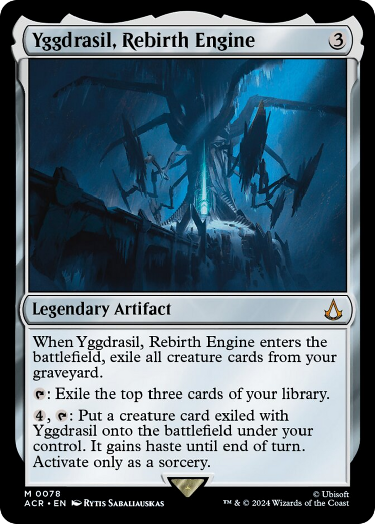 Yggdrasil, Rebirth Engine (ACR-078) - Assassin's Creed Foil [Mythic]