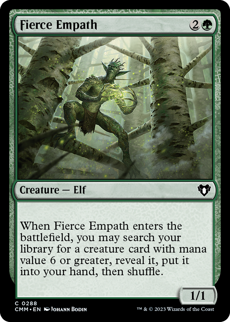 Fierce Empath (CMM-288) - Commander Masters [Common]