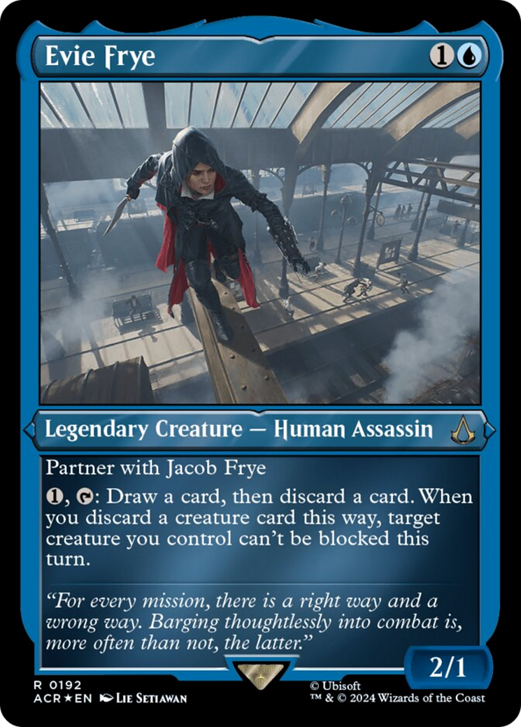 Evie Frye (ACR-192) - Assassin's Creed Etched Foil [Rare]