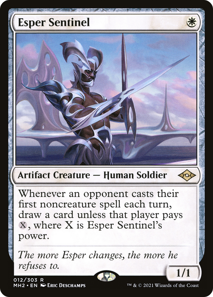 Esper Sentinel (MH2-012) - Modern Horizons 2 [Rare]