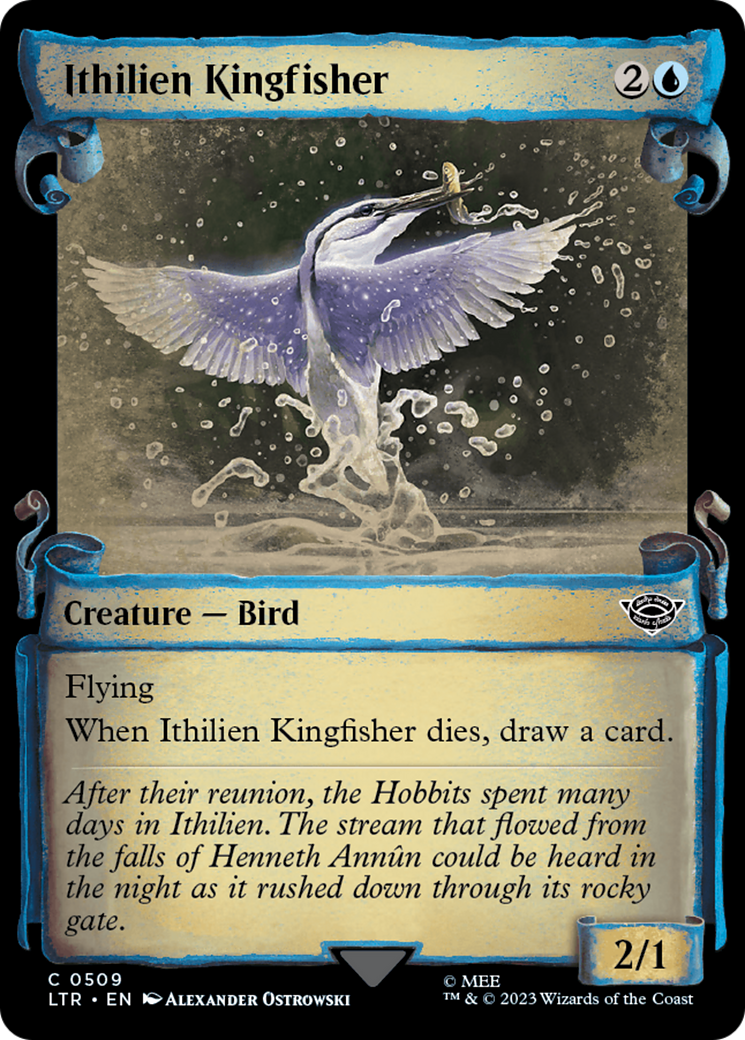 Ithilien Kingfisher (LTR-509) - The Lord of the Rings: Tales of Middle-earth: (Showcase) Scroll [Common]