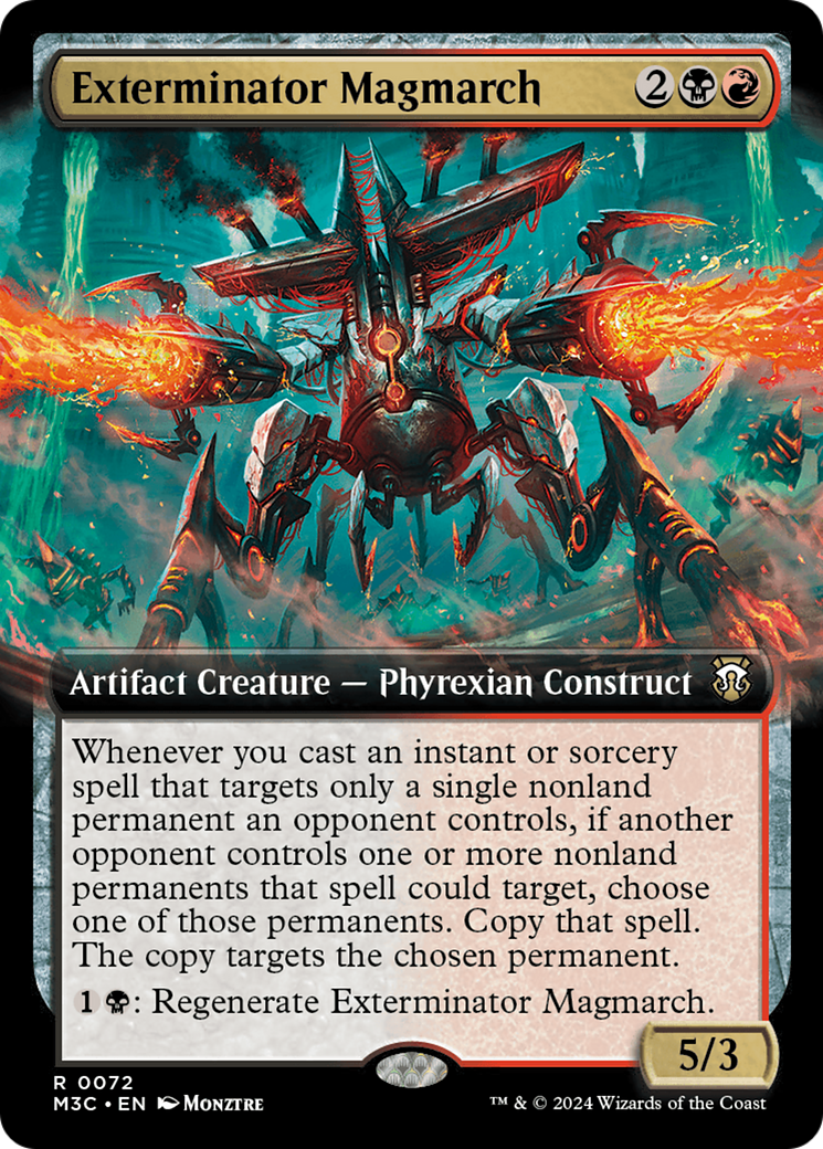 Exterminator Magmarch (M3C-072) - Modern Horizons 3 Commander Foil [Rare]