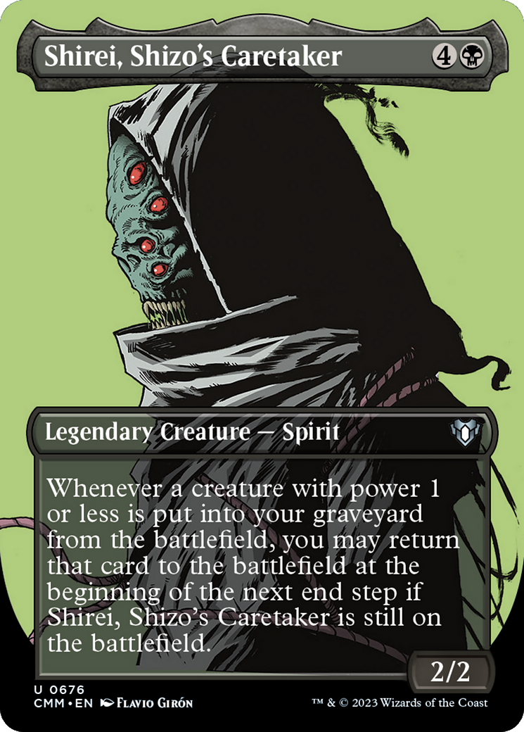 Shirei, Shizo's Caretaker (CMM-676) - Commander Masters (Borderless) [Uncommon]