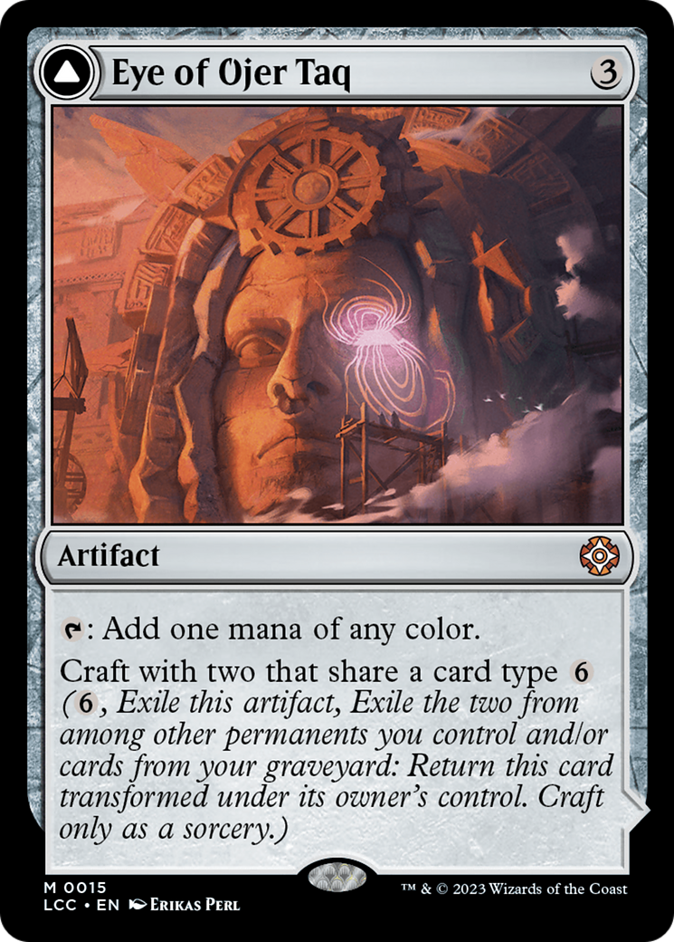 Eye of Ojer Taq // Apex Observatory (LCC-015) - The Lost Caverns of Ixalan Commander [Mythic]