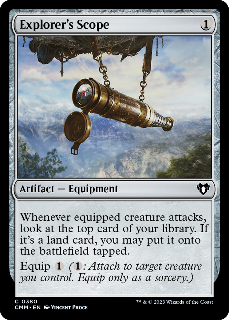 Explorer's Scope (CMM-380) - Commander Masters [Common]