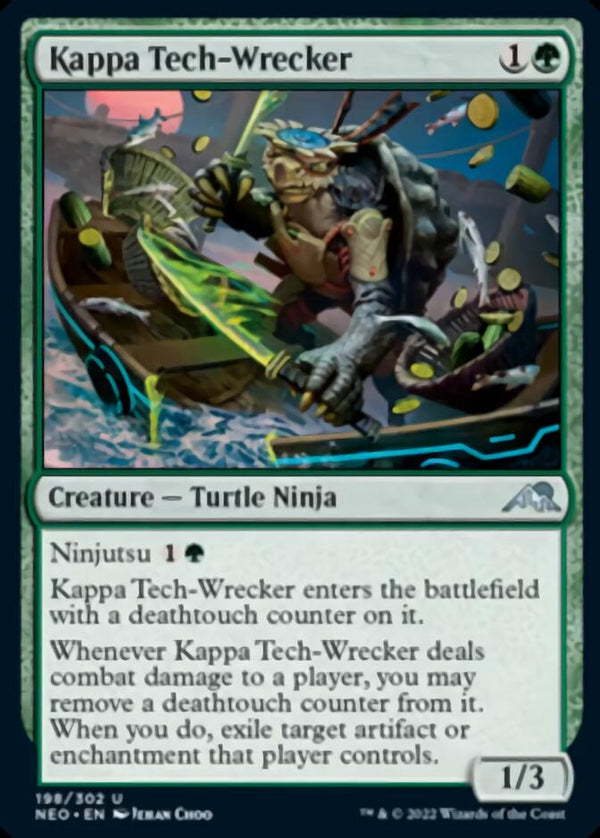Kappa Tech-Wrecker (NEO-198) - Kamigawa: Neon Dynasty [Uncommon]