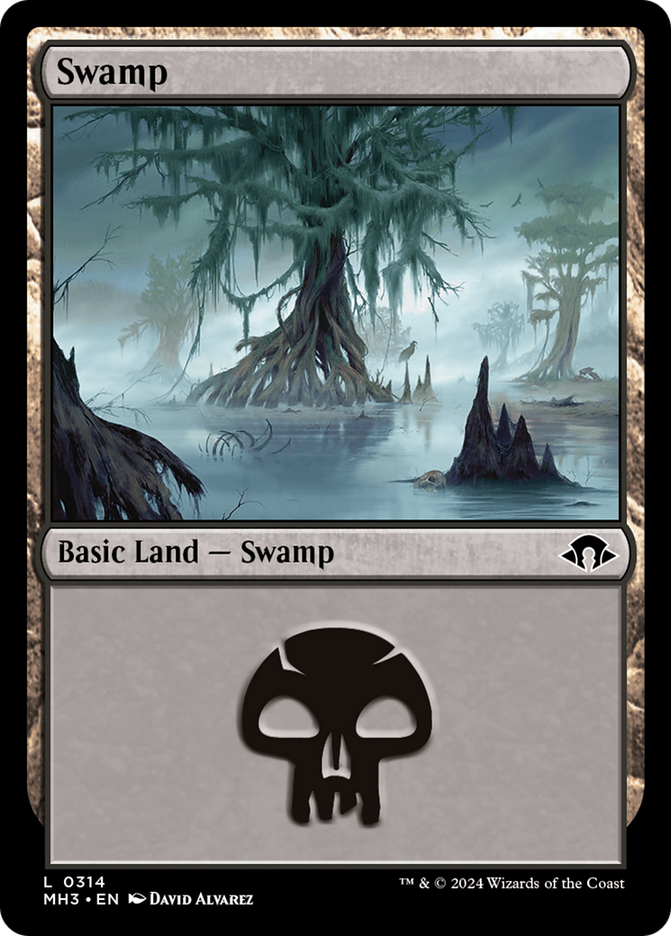 Swamp (MH3-314) - Modern Horizons 3 [Common]