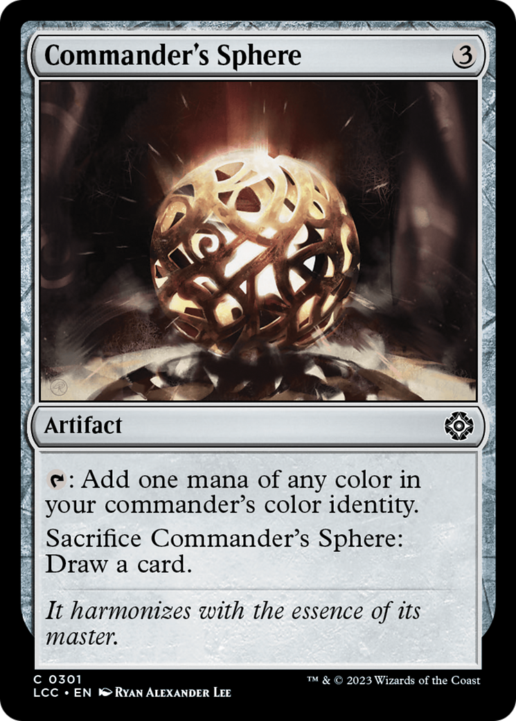 Commander's Sphere (LCC-301) - The Lost Caverns of Ixalan Commander [Common]