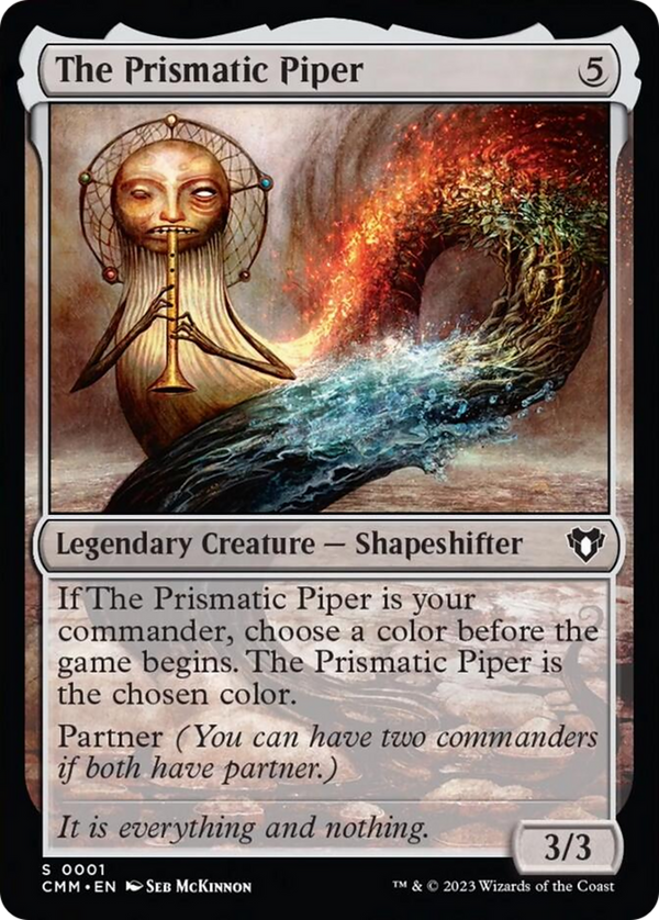 The Prismatic Piper (CMM-001) - Commander Masters [Special]