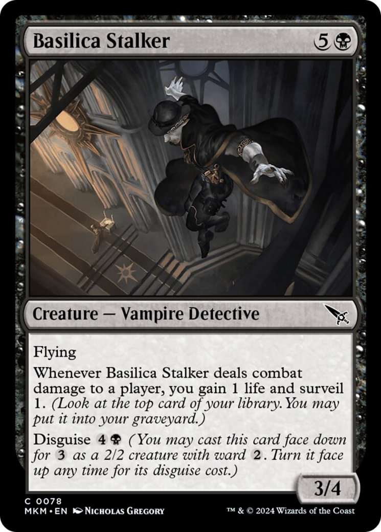 Basilica Stalker (MKM-078) - Murders at Karlov Manor [Common]
