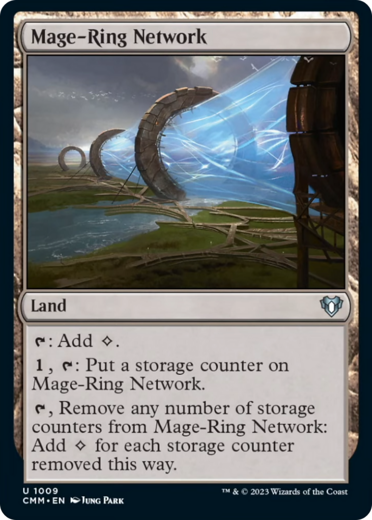 Mage-Ring Network (CMM-1009) - Commander Masters [Uncommon]