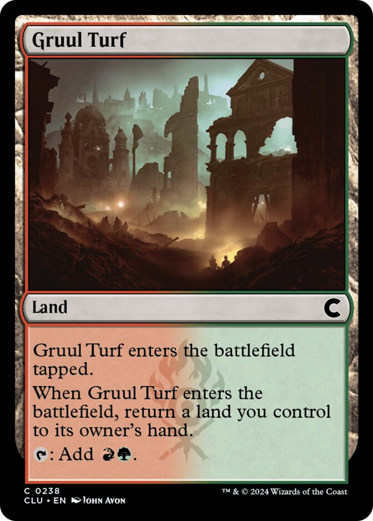 Gruul Turf (CLU-238) - Ravnica: Clue Edition [Common]