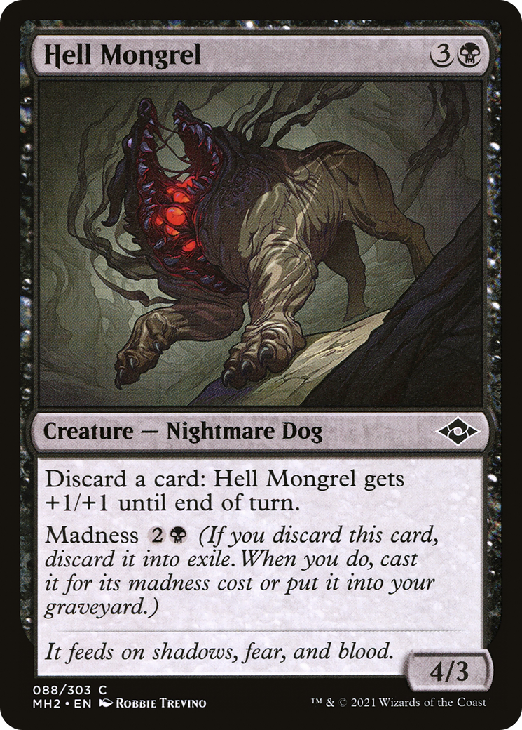 Hell Mongrel (MH2-088) - Modern Horizons 2 Foil [Common]
