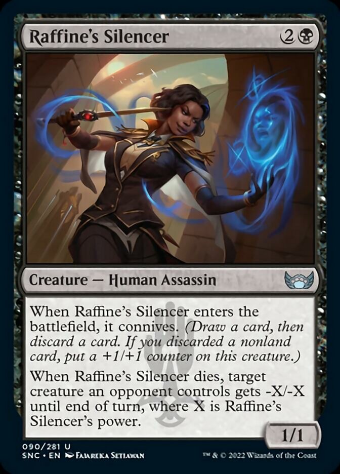 Raffine's Silencer (SNC-090) - Streets of New Capenna [Uncommon]