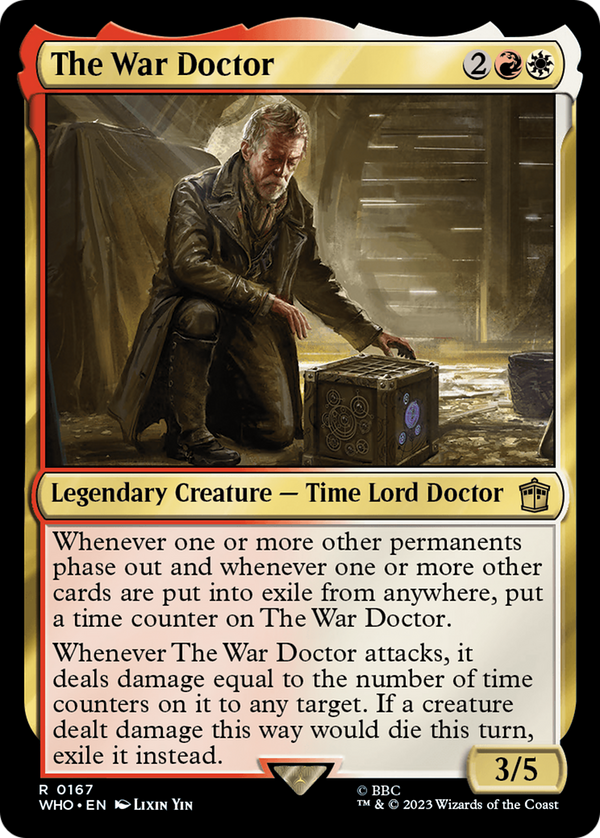 The War Doctor (WHO-167) - Doctor Who [Rare]