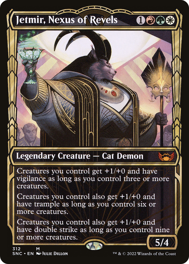 Jetmir, Nexus of Revels (SNC-312) - Streets of New Capenna: (Showcase) [Mythic]