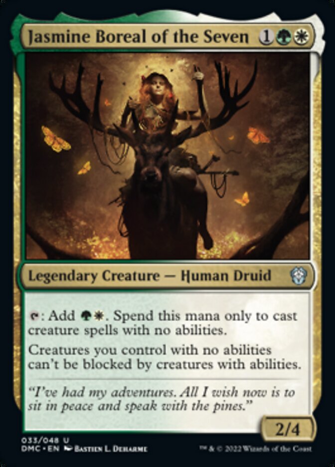 Jasmine Boreal of the Seven (DMC-033) - Dominaria United Commander [Uncommon]