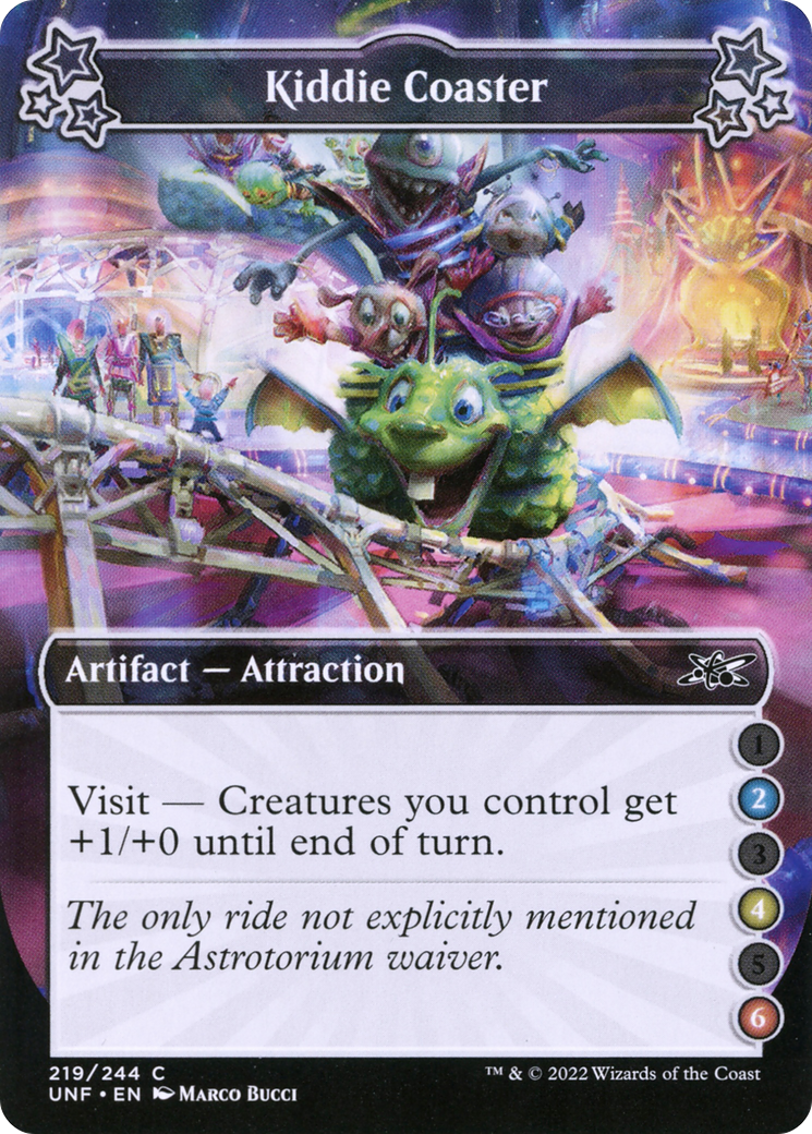 Kiddie Coaster (UNF-219B) - Unfinity Foil [Common]