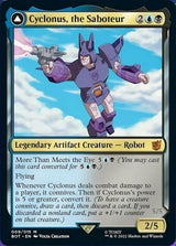 Cyclonus, the Saboteur // Cyclonus, Cybertronian Fighter (BOT-009) - Transformers: (convertdfc) [Mythic]