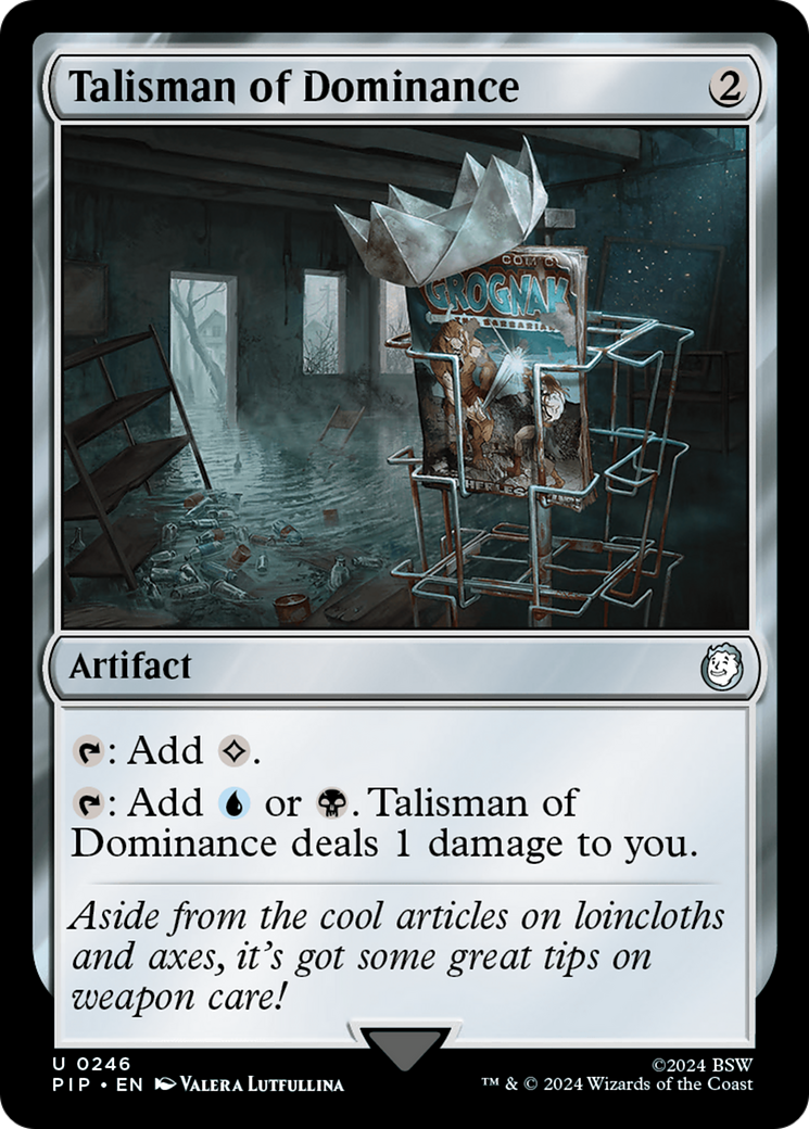 Talisman of Dominance (PIP-246) - Fallout [Uncommon]
