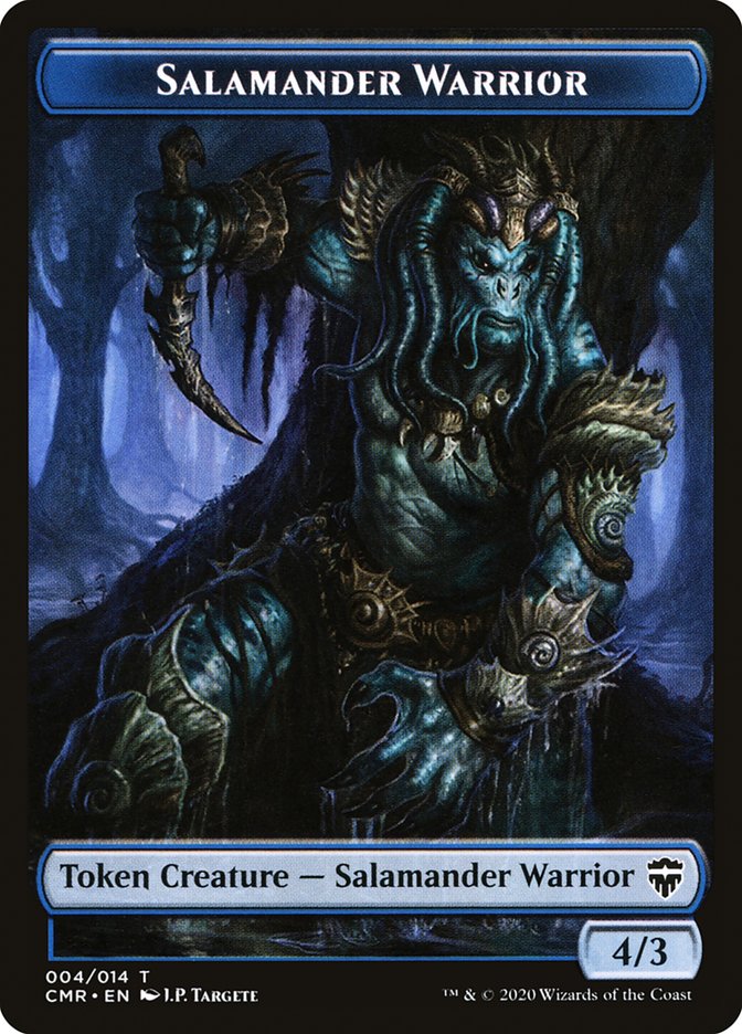 Salamander Warrior (TCMR-004) - Commander Legends Tokens [Common]