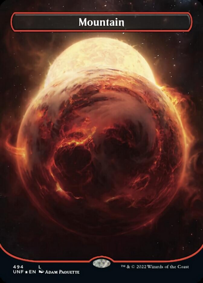 Mountain (UNF-494) - Unfinity Galaxy Foil [Common]