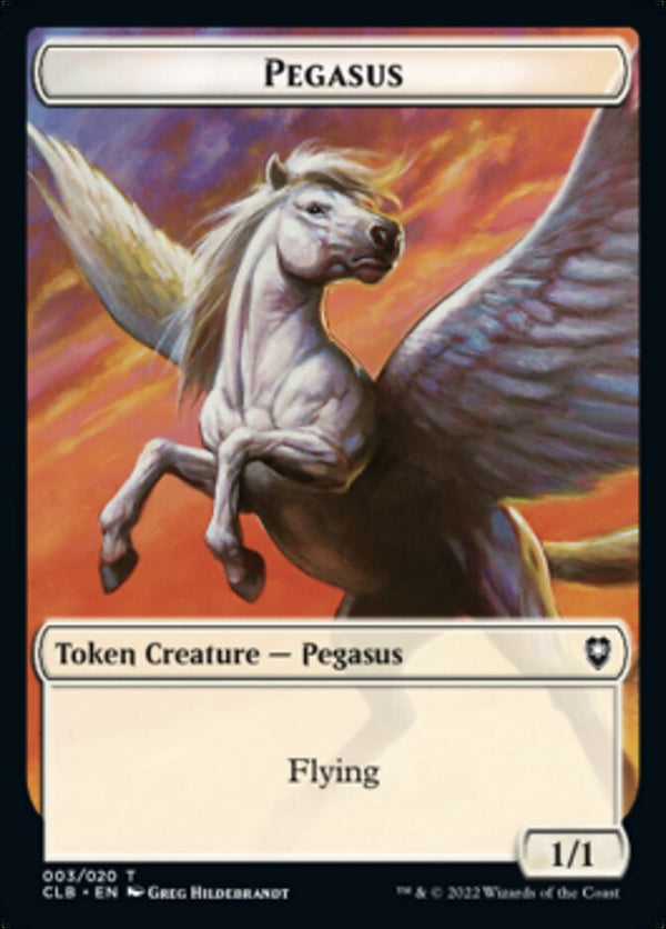 Pegasus (TCLB-003) - Battle for Baldur's Gate Tokens [Common]