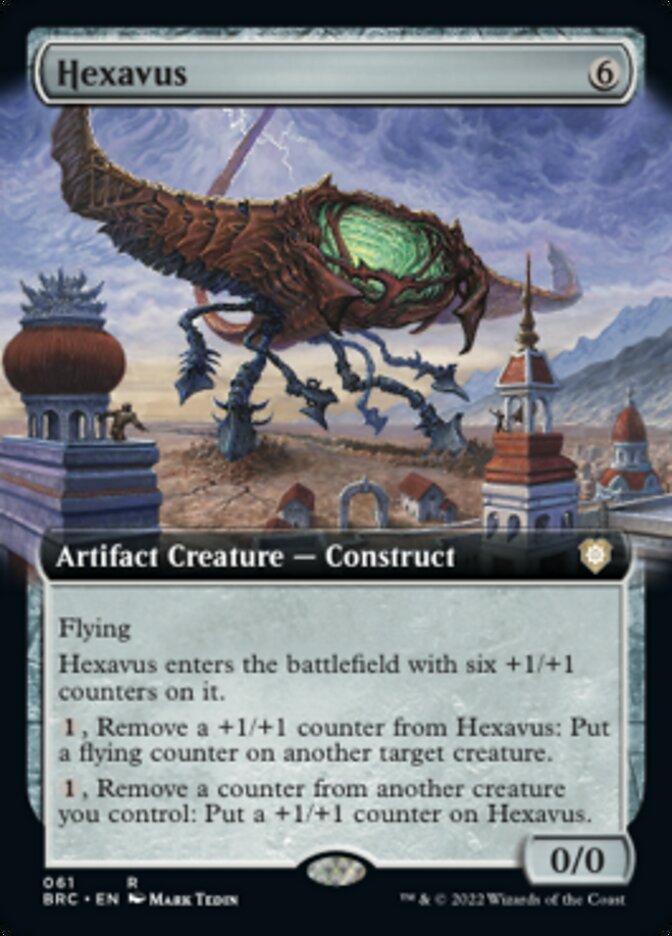 Hexavus (BRC-061) - The Brothers' War Commander: (Extended Art) [Rare]